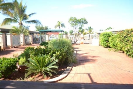 Property grounds. South Hedland Motel