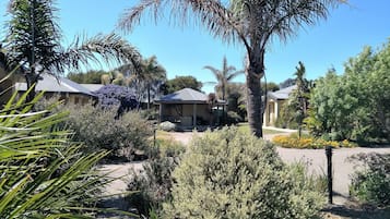 Uitzicht vanuit accommodatie