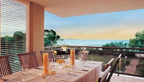 Balcony view - Marine Boutique Apartments (Kingscliff)