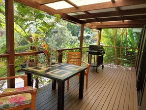 Standard Suite, 1 Bedroom, Non Smoking, Kitchen (Rainforest) | Terrace/patio - Limpinwood Lodge (Limpinwood)