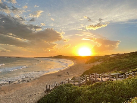 Beach. NRMA Norah Head Holiday Park