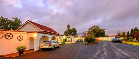 Voorkant van accommodatie