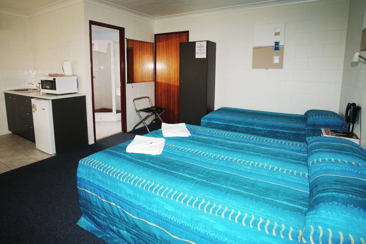 Iron/ironing board, WiFi (free), bed sheets