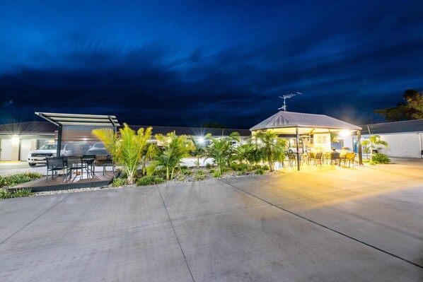 Overnattingsstedets uteområder