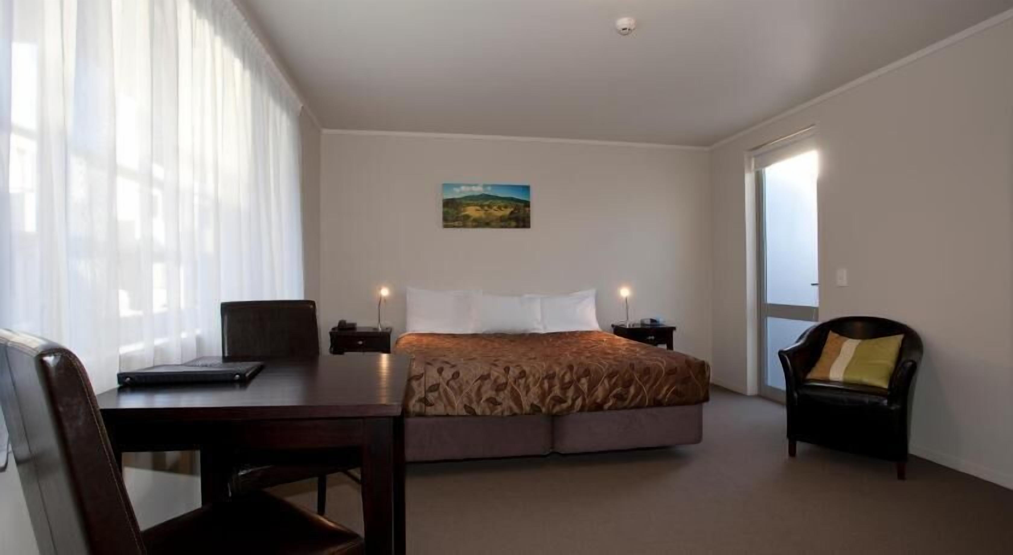 Premium bedding, blackout drapes, iron/ironing board, free WiFi