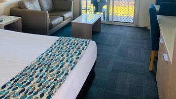 Desk, iron/ironing board, free cots/infant beds, free WiFi