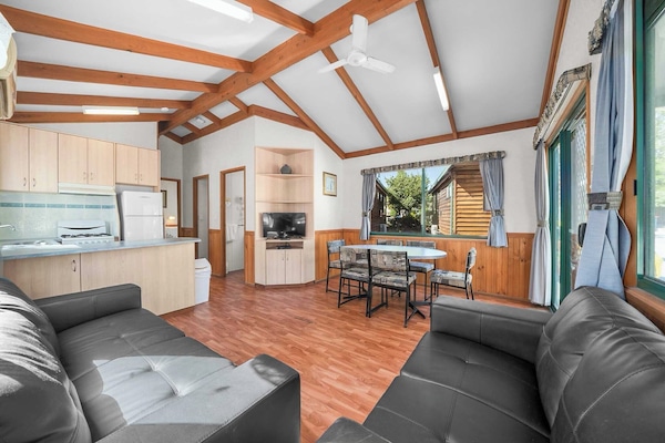 Superior 2 Bedroom Villa - Not Pet Friendly | Living area | TV, DVD player