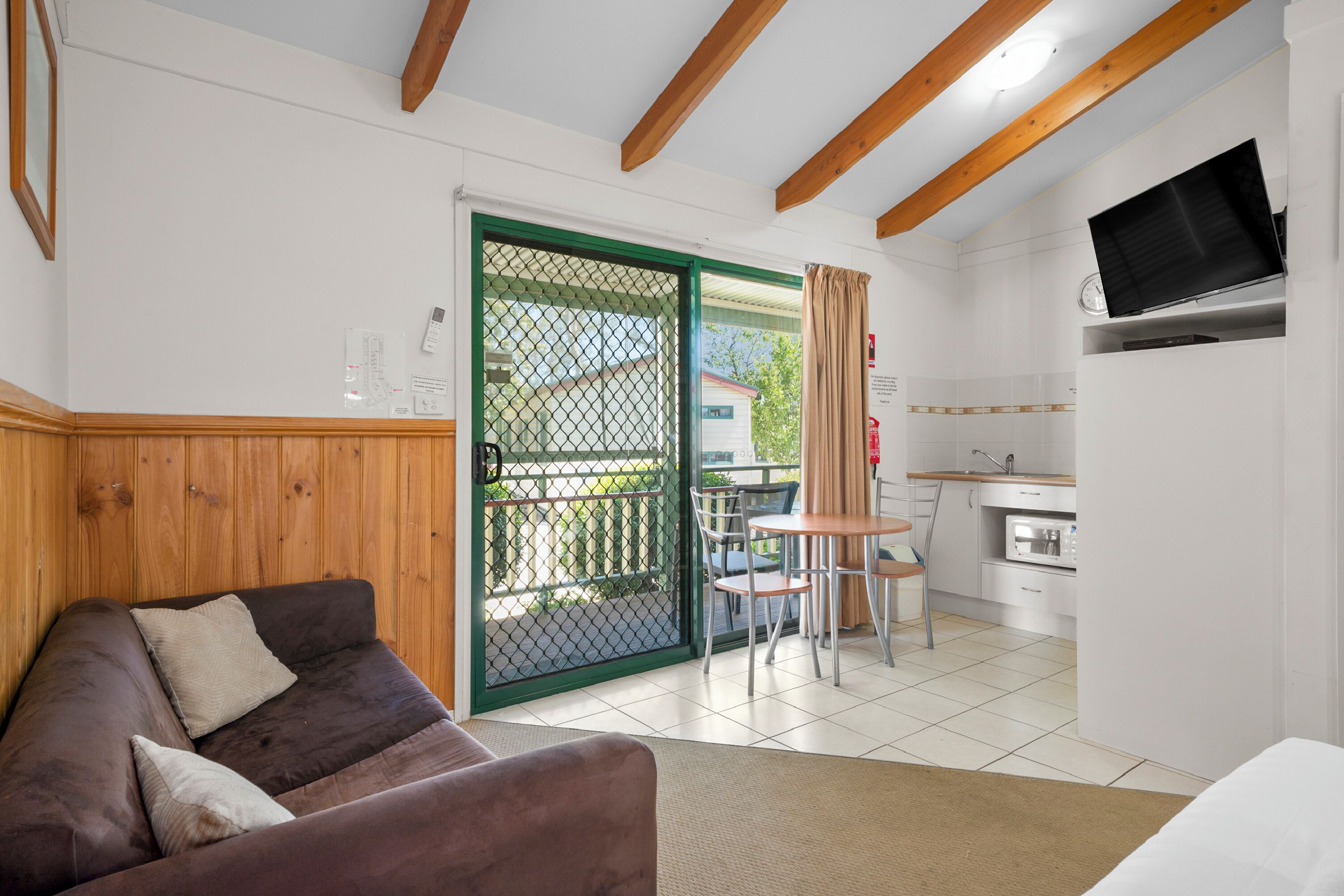 Standard Studio - Not Pet Friendly | Living area | TV, DVD player