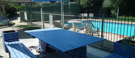 Seasonal outdoor pool