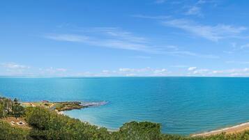 Beach nearby, beach towels