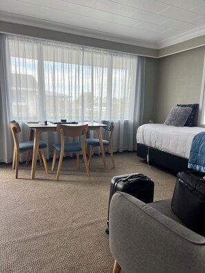 One Bedroom Unit  | Living area | 49-inch TV with digital channels - ASURE Surrey Court (Invercargill)