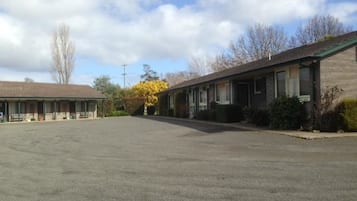 Overnatningsstedets facade