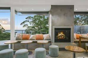 Standard Room (Guest Room 4 (non view)) | Fireplace - Georges Boutique Hotel and Culinary Retreat (Arthurs Seat)