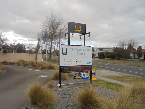 Façade de l’hébergement