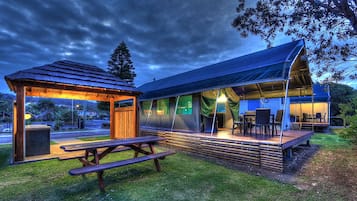 Safari Tent, Non Smoking, Kitchenette (Safari tents on the beach) | Balcony