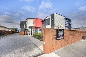 Voorkant van accommodatie