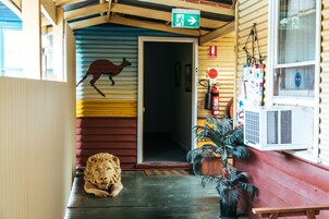 Entrada de la propiedad