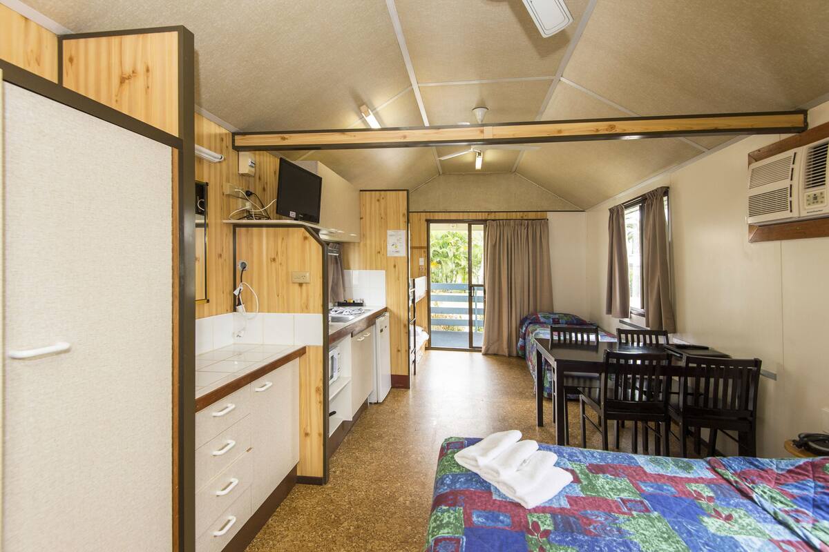 Cabaña estándar, baño en la habitación