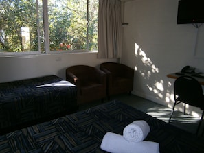 Estudio estándar, no fumadores (Twin Room) | Wifi gratis y ropa de cama