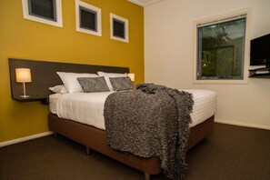 Premium bedding, in-room safe, desk, soundproofing