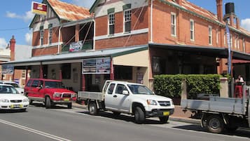 Fachada de la propiedad