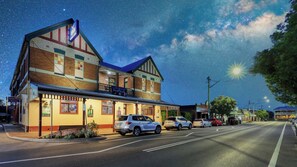 Front of property – evening/night