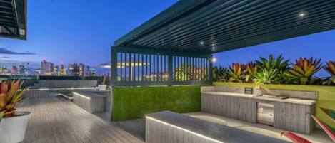 Aire de pique-nique/barbecue