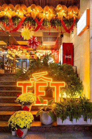 Voorkant van accommodatie