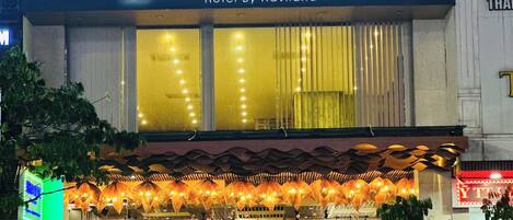 Voorkant van accommodatie