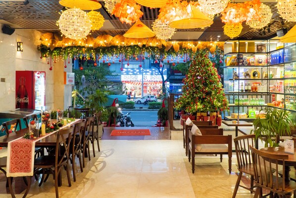 Coin salon dans le hall