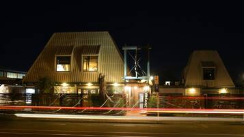 Front of property – evening/night