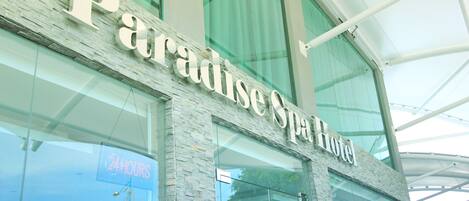 Fassade der Unterkunft