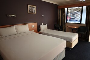 Twin Room | Desk, iron/ironing board, free WiFi, bed sheets - Sun Palms Motel (Allenstown)