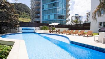 Seasonal outdoor pool