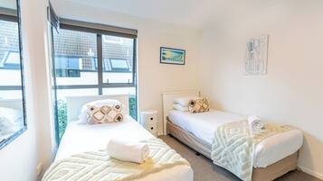 Laptop workspace, iron/ironing board, free cots/infant beds, free WiFi