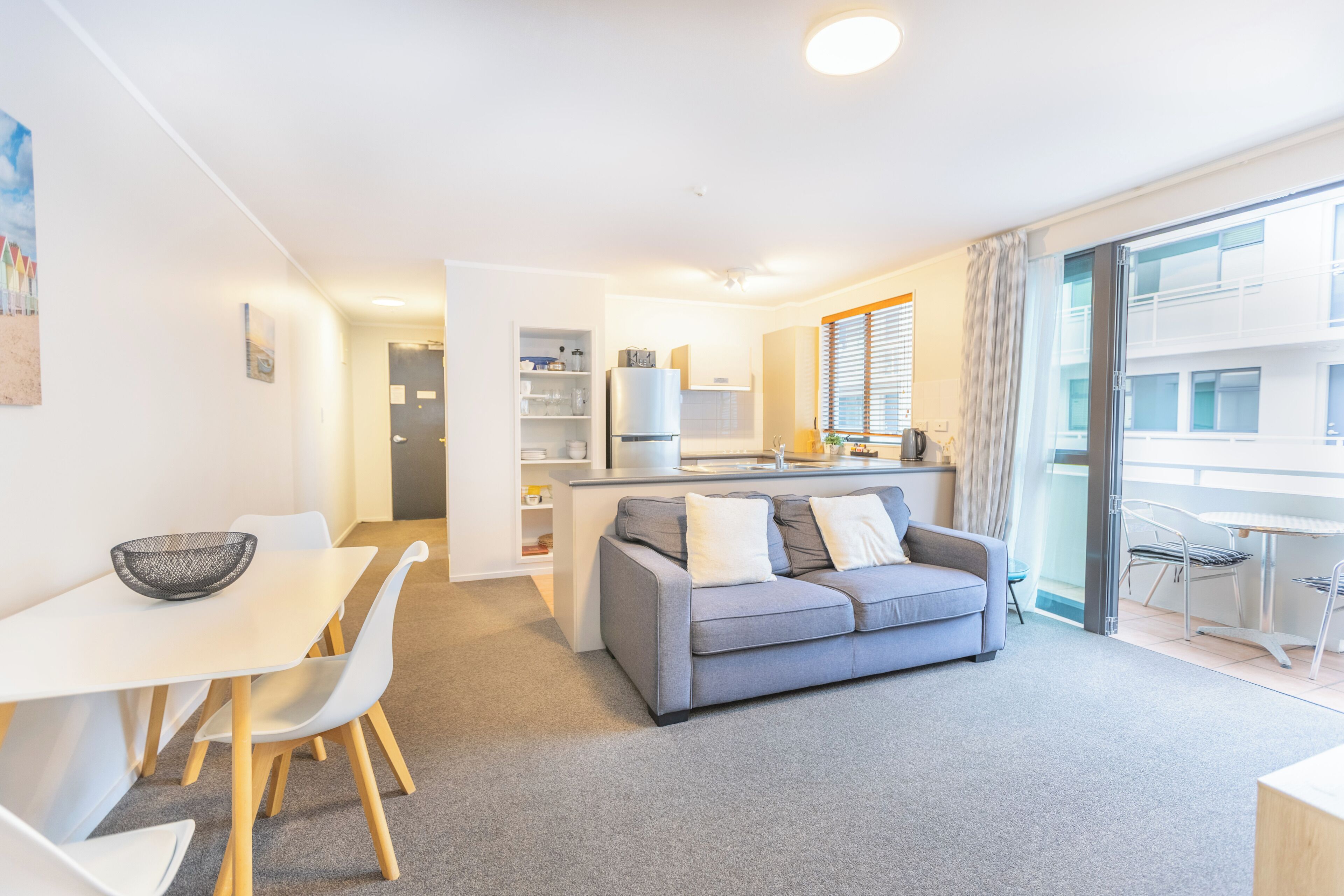 Small Two-bedroom Apartment | Living area | Flat-screen TV