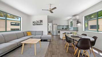 Two Bedroom Premium Family Villa | Living area | Flat-screen TV, DVD player, ping pong