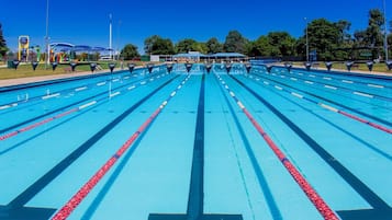 Seasonal outdoor pool