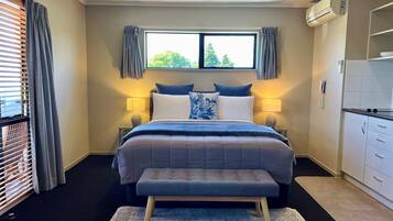 43-inch LED TV with premium TV channels, TV, DVD player