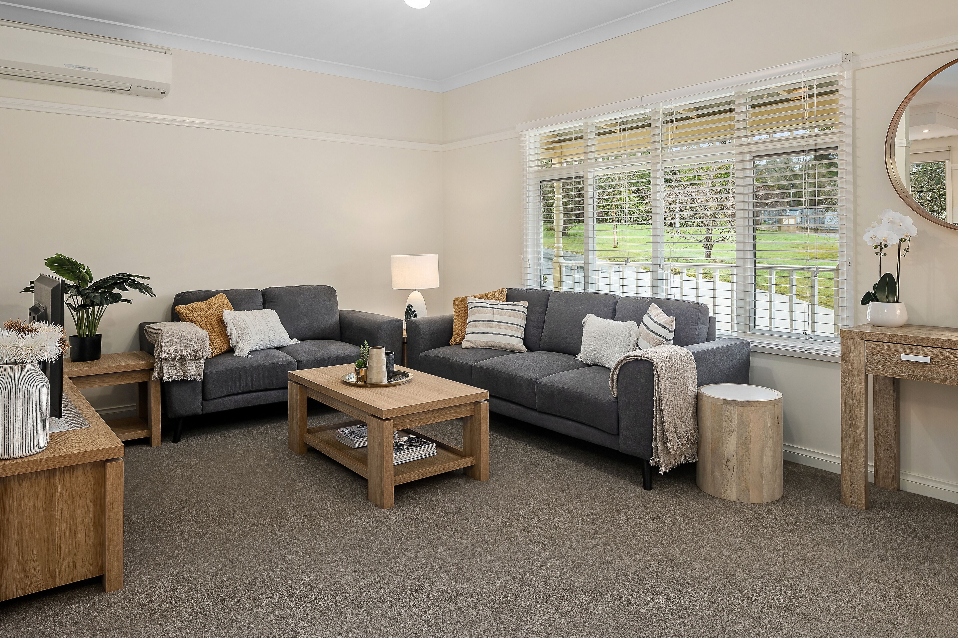 Cottage | Living area | 30-inch flat-screen TV with digital channels