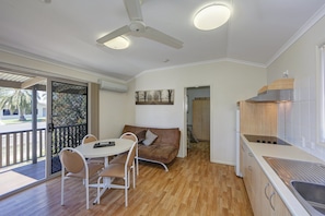 Standard Suite, 2 Bedrooms, Non Smoking, Kitchen (Cabin) | Living area