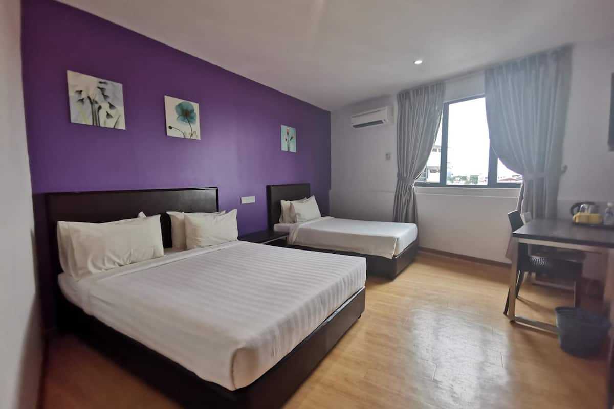 in-room safe, desk, blackout curtains, iron/ironing board