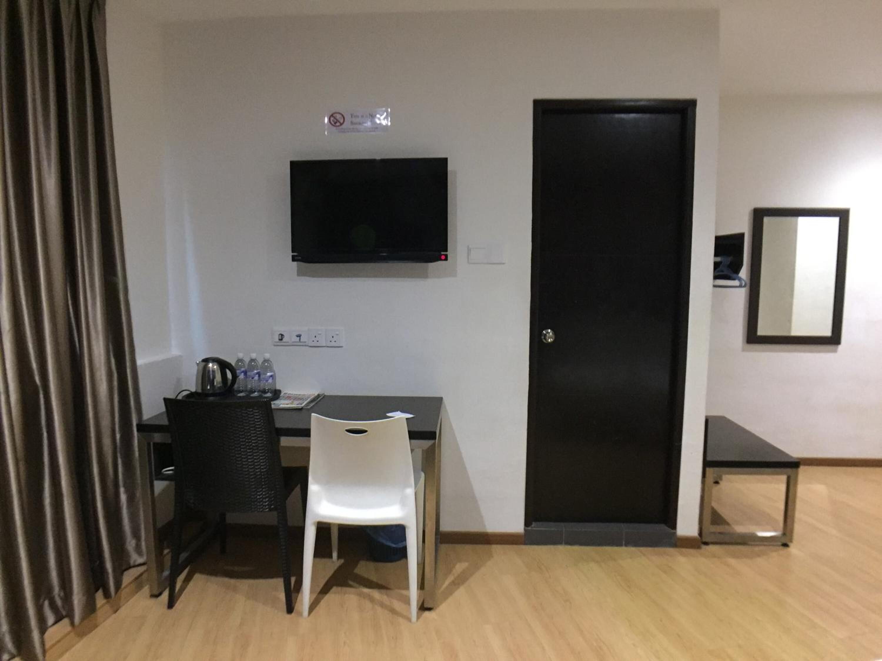 In-room safe, desk, blackout drapes, iron/ironing board