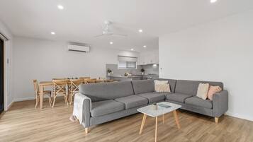 3 Bedroom Luxury Villa | Living area | Flat-screen TV, DVD player