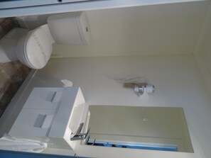 Deluxe Studio, Non Smoking, Kitchenette | Bathroom