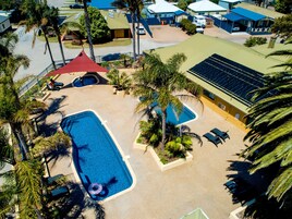 3 outdoor pools