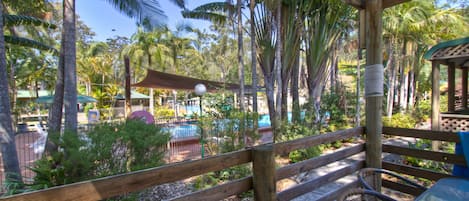 Wattle Spa Cabin | View from room