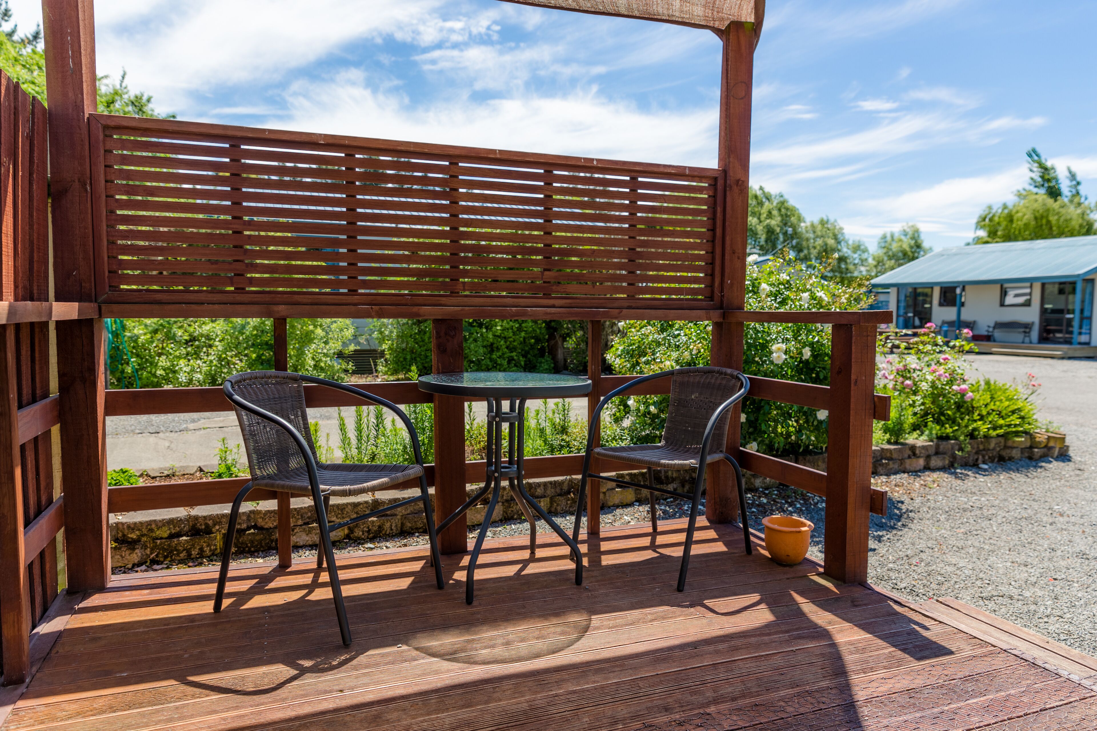 Ensuite Cabin (Sleeps 2) | Terrace/patio