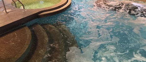 Sauna, steam room, reflexology