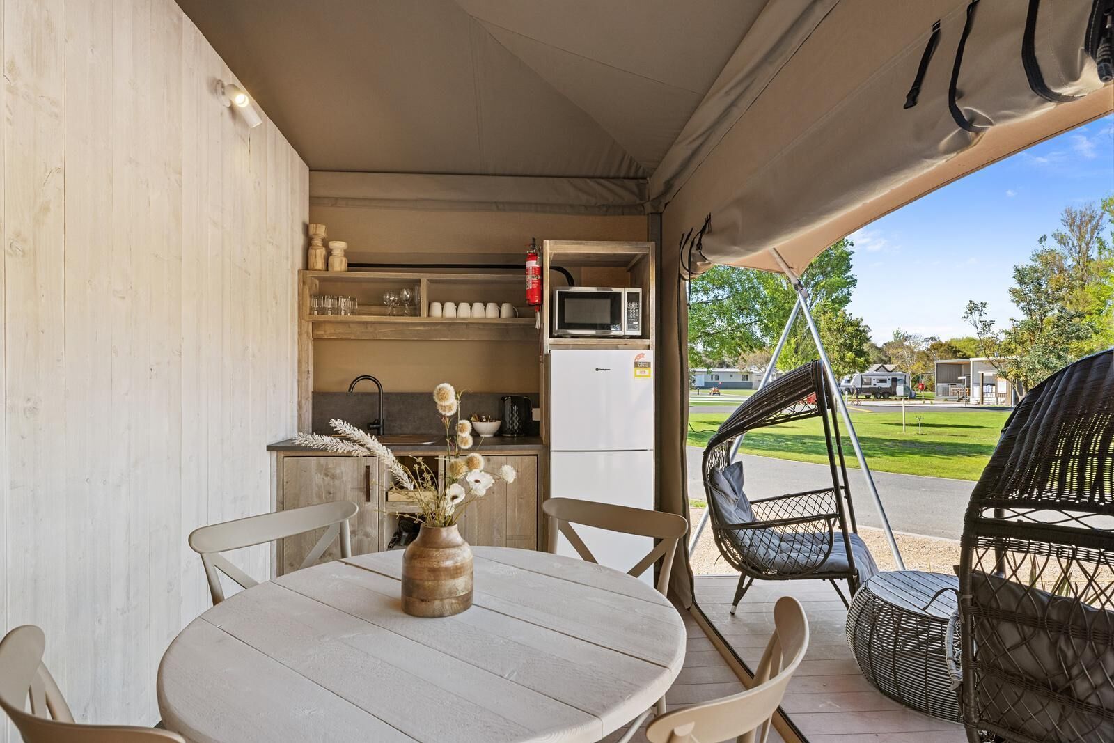 Eco Tents | Living area